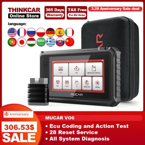 THINKCAR Thinkdriver Car Diagnostic Tool Profession 15 Reset Full System OBD2 Scanner Read Clear Code Auto VIN PK Easydiag AP200