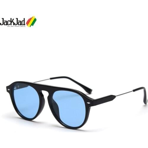 JackJad 2021 Fashion Cool TR90 Pilot Style Polarized Sunglasses For Men Women Vintage Classic Brand Design Sun Glasses TR2150