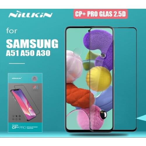 For Samsung Galaxy A51 A50 A30 Glass Nillkin CP+ PRO Full Cover Tempered Glass Screen Protector for Samsung A51 A50 A30 HD Glass