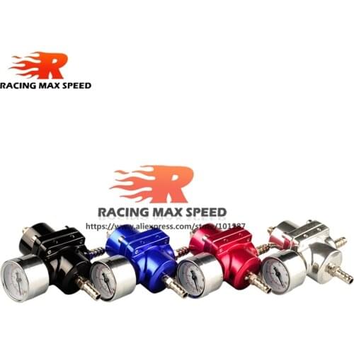Universal Adjustable Fuel Pressure Regulator / Oil Gauge, Fuel Pressure Regulator with Free shipping