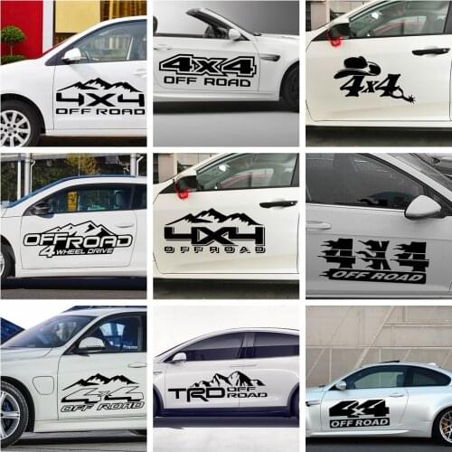OFF ROAD Car Stickers Vinyl Auto Sticker Oil Tank Cover Car Styling Custom Sticker