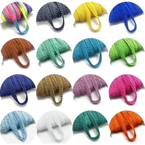 2 yards 12mm Lace Trim Ribbon Centipede Braided Lace DIY Craft Sewing Accessories Wedding Decoration Fabric Clothing accessories