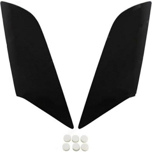 2X Motorcycle Front Headlight Protector Cover Lens Shield For Honda CBR600RR 2007 - 2012 2008 2009 2010 2011