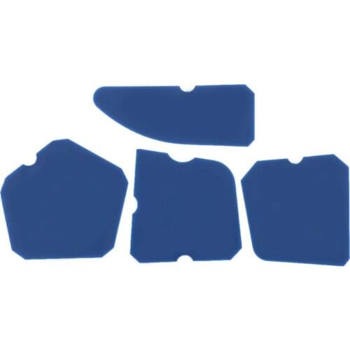 4 pcs Door Silicone Sealant Spreader Spatula Scraper CementCaulking Tool Silicone Glass Cement Scraper Tool