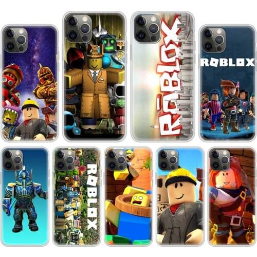 Phone Case for Apple iPhone 7 11 12 Pro X XR XS Max 6 6S 8 Plus 5 5S SE Matte Soft Capas Robloxes Game