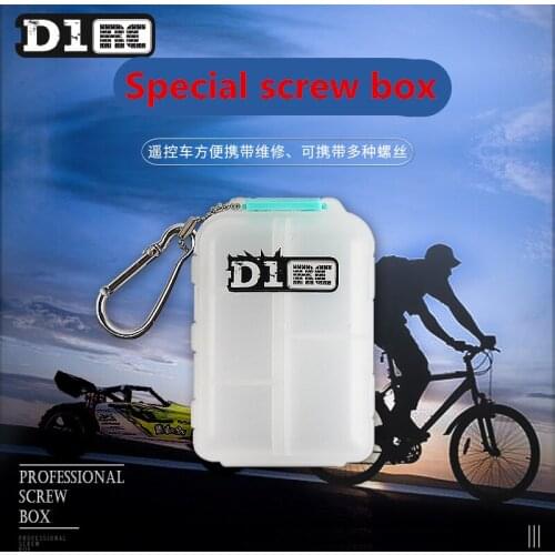 D1RC DRR-01 1/10 Model Screw Box Car Accessories Parts