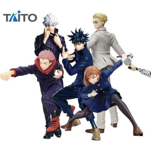 Judai Original Taito Jujutsu Kaisen Gojou Satoru Itadori Yuuji Fushiguro Megumi Kugisaki Nobara Nanami Kento Action Figure Toys
