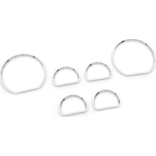 Chrome Styling Dashboard Gauge Ring Dash Cluster Bezel for Ford Mustang 94-04