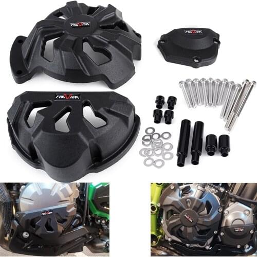 Z900 Engine Cover Motorcycle Engine Protector Guard Stator Case Cover for Kawasaki Z 900 2020 2019 2018 2017 2016 2015 2014