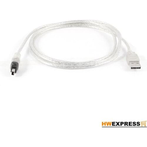HWEXPRESS Hot 1.5M USB2.0 A Male to IEEE 1394 4Pin Male Firewire iLink Adapter Cable