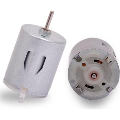 Micro r280 small motor strong magnetic brush DC motor mini fan toy 4WD motor