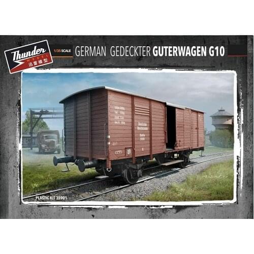 Thunder Model 35901 1/35 Scale German Gedeckter Guterwagen model kit