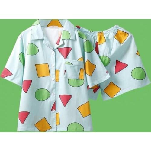 Soft Pajamas Set for Women Long-Sleeved Sleepwear Female Spring Autumn Student Cute Loose Japanese Home Service Suit Pyjamas