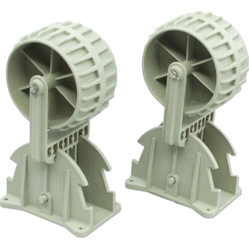 Inflatable Boat Launching Wheels Flipup Dinghy Wheeler Nylon Ribs Marine Towing Wheels Trailer Trolly