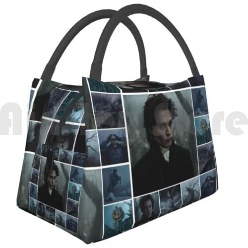 Portable Insulation Bag Sleepy Hollow Aesthetic Edward Scissorhands Johnny Depp Tim Burton Sleepy Hollow