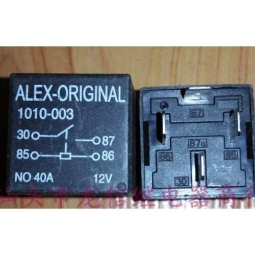 Relays ALEX-ORIGINAL 1010-003 V4-1A-12V-40A