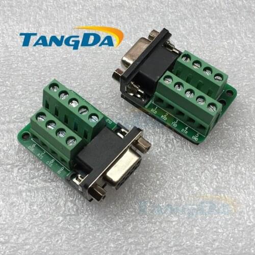 Tangda DB9-M2 A serial port terminal DR9 DB9 Transfer terminal A serial port terminal Female head turn A