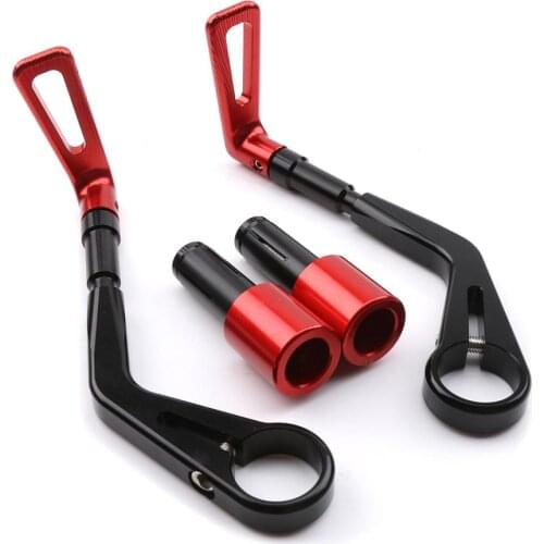 Motorcycle Handguards Universal Telescopic Adjustable Handguard Bracket Aluminum Alloy Brake Lever Handguards for Yamaha Honda