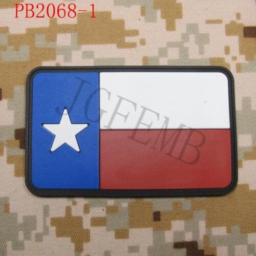 STATE OF TEXAS FLAG SEAL TEAM Operation Red Wings Lone Survivor Skull Tactical morale Military 3D PVC patch