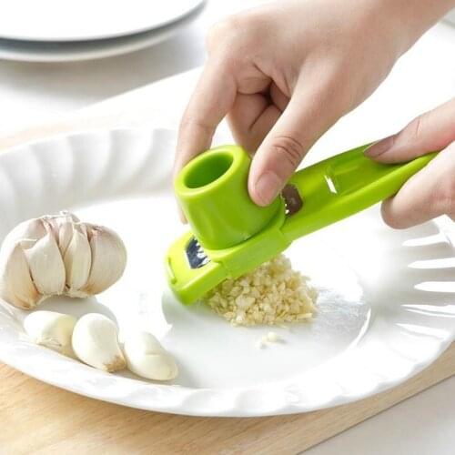 2PC Multi Functional Ginger Garlic Grinding Grater Planer Slicer Cutter Cooking Tool Utensils Kitchen Accessories (Random Color)