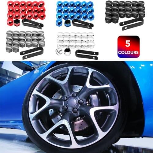 20Pcs 17/19/21 mm Car Wheel Nut Caps for Opel Vauxhall Corsa D Astra J G Zafira A Vectra B Mokka G Insignia