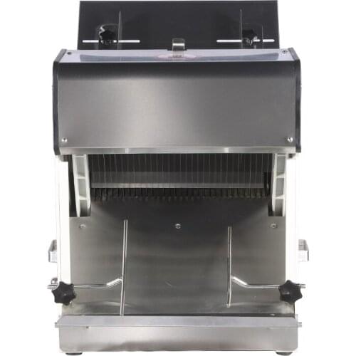 220V Commercial Electric Square Bread Ham Slicer Commercial Bread Slicer 31 Pieces Sliced Bread Toast Slicer High Quality