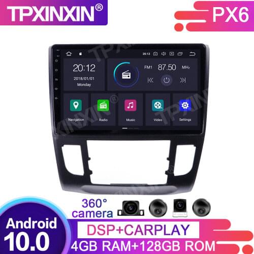 4+64G Android 10 For Honda Crider 2013-2016 Car Multimedia Player GPS Navigation Head Unit Auto Radio Audio Stereo Tape Recorder