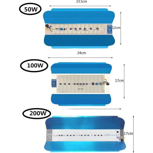 LED COB Iodine tungste lamp hight power 50W 100W Flood Light AC 220V 110V LED Spotlight Refletor Outdoor Lighting Gargen Street