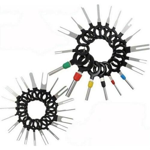 59Pcs/Set Car Plug Terminal Remove Tool Set Electrical Wiring Crimp Connector Pin For Car Plug Repair Tool Accessories