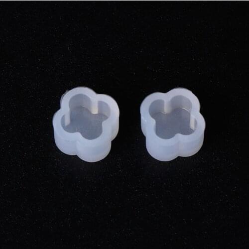 8 Pair/set UV Resin Silicone Molds DIY Crystal Epoxy Mold Small Earrings Stud Making Mould