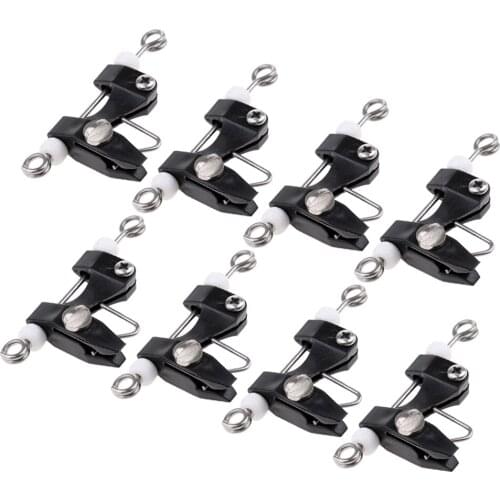 8pcs Heavy Duty Downrigger Outrigger Trolling Fishing Release Clip for Boat Kayak Fishing