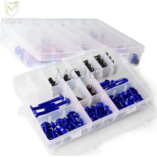 Motorcycle Accessories Full Fairing Bolt Kits Bodywork Screws Fit For Honda VFR800 Fi/W1 CB1000 TRANSALP 600 CMX 500/300 Rebel