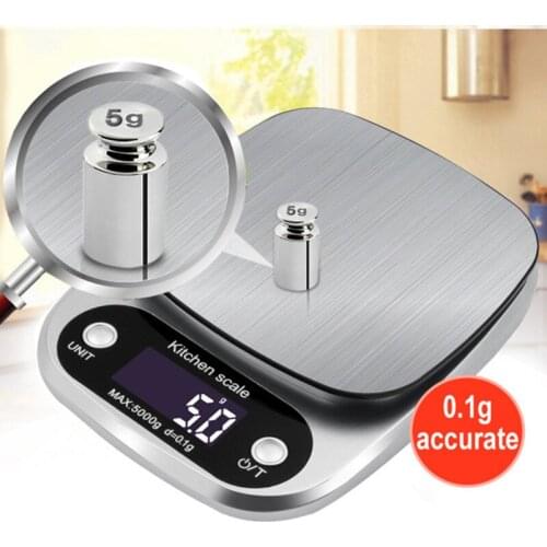 Household Kitchen Scale Electronic 3/5/10kg LED Portable Electronic Kitchen Scales Precision Digital Scale Mini Digital Scale
