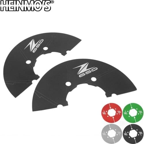 For Z650/Z 650 kawasaki 2017 2018 CNC Aluminum Transmission Belt Pulley Protective Cover For kawasaki Z650 2017 2018 Motorcycle