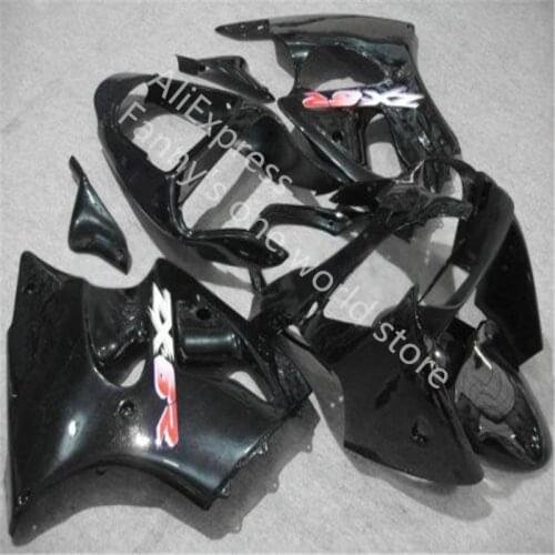 Custom black Injection motorcycle for KAWASAKI Ninja ZX6R 00-02 ZX-6R 636 2000 2001 2002 Fairing