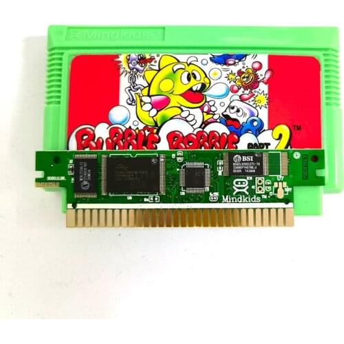 Bubble Bobble Part 2 Nes/FC Card For 60 Pin 8 Bit Game Player
