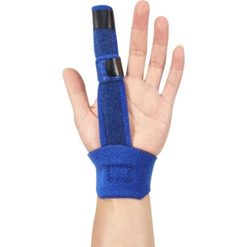Finger Corrector Brace Stabilizer Adjustable Support Injuries Arthritis Sprained Pain Relief Protective Trigger Finger Sleeve