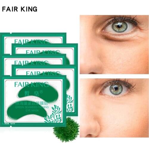 Green Seaweed Eye Mask Nourishing Moisturizing Eye Patches Remove Dark Dircle Lighten Fine LineAnti-wrinkle Eye Skin Care
