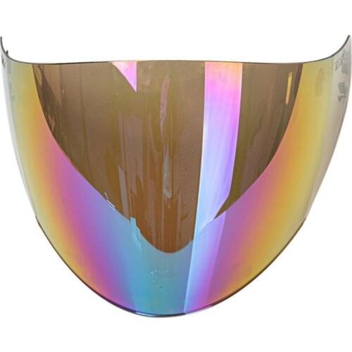 Professional Durable Helmet Visor Open Face Anti UV Transparent Motorcycle Face Protecting Lens for Kyt GP/ Venom/Hellcat Goods