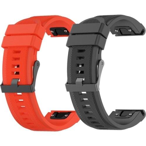 26MM 22MM 20MM Quick Release Silicone Watchband Strap for Garmin Fenix 5X 5 5S Plus 3 3HR forerunner935 quatix5 Wrist Band Strap