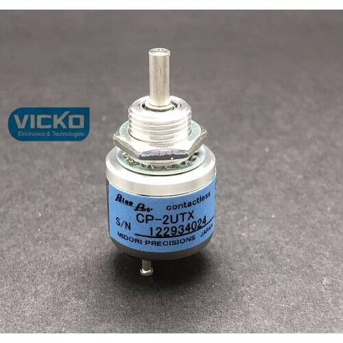 [VK] ORIGINAL JAPAN MIDORI potentiometer CP-2UTN CP-2UTX Winding green sensor linear potentiometer SWITCH