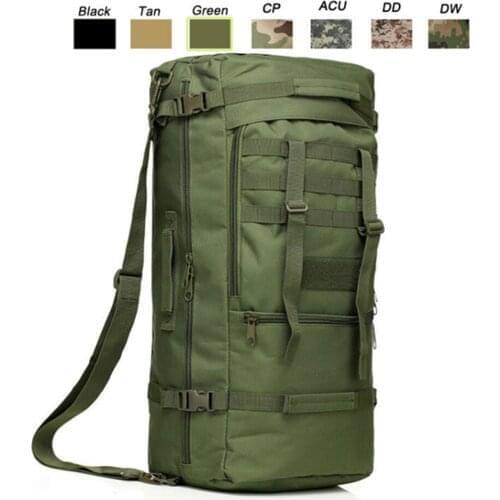 Waterproof Outdoor Sport Fishing Hunting Climbing Travel Backpack Military Hiking Camping Tactical Backpack Mountaineering Bag