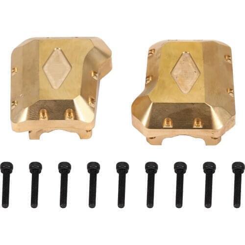 2pcs Drive Axle Brass Cover Drive Axle Brass Counterweight for traxxas TRX4 RC Car RC Parts