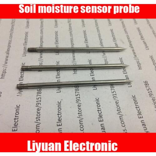 5pcs Soil moisture sensor probe / 316L stainless steel Resistance PH probe tip / PH sensor probe