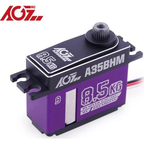 AGFRC A35BHM Metal Case High Speed 0.065sec 8.5KG HV Programmable Titanium Gear Mid Size Brushless Servo For Small Aircraft Jet