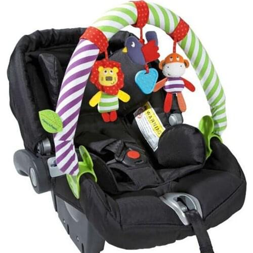 Baby Educational Crib Toy Stroller Rattles Seat Take Along Travel Arch Development Baby Pram Toys for 0-12 month juguetes bebe