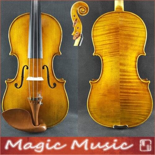 50 Years Old Spruce! The Harrison Amati Violin 4/4 Geige, Concerto Level & Handmade Oil Antiqued Varnish