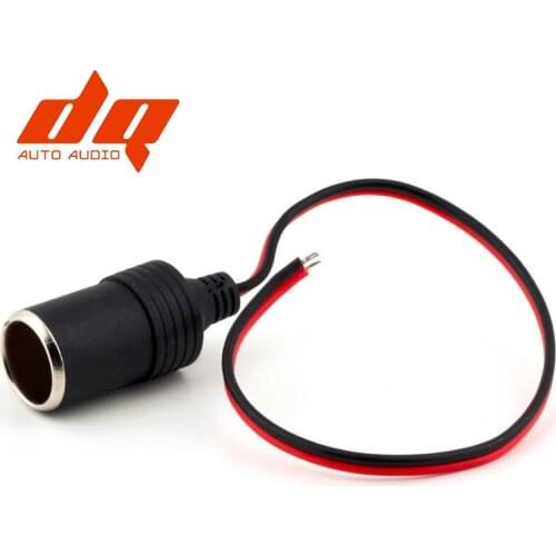 Pure Copper Car Cigarette Lighter Charger Cable Female Socket Plug Connector Adapter Cable Hot Sell