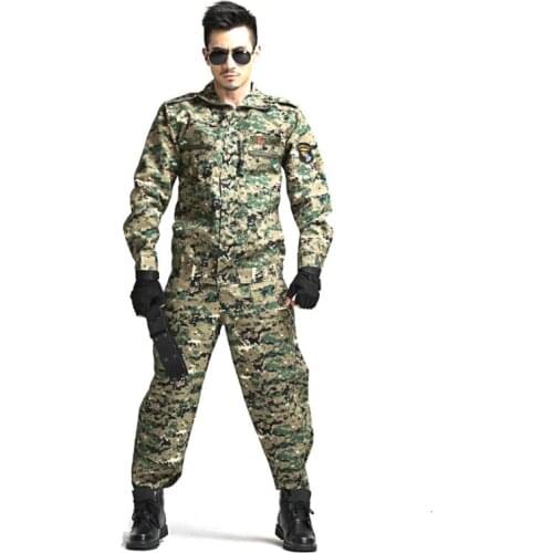 Suit CS Camouflage Suits Tactical Airsoft Uniform Jungle Camouflage Suit Hunting Clothing Set Training Uniform