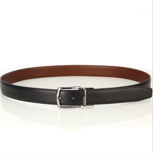 Aoluolan Hot Classical Designer Belt for Men Famous Luxury Male Waist Strap leather pin buckle business belt 105-125cm